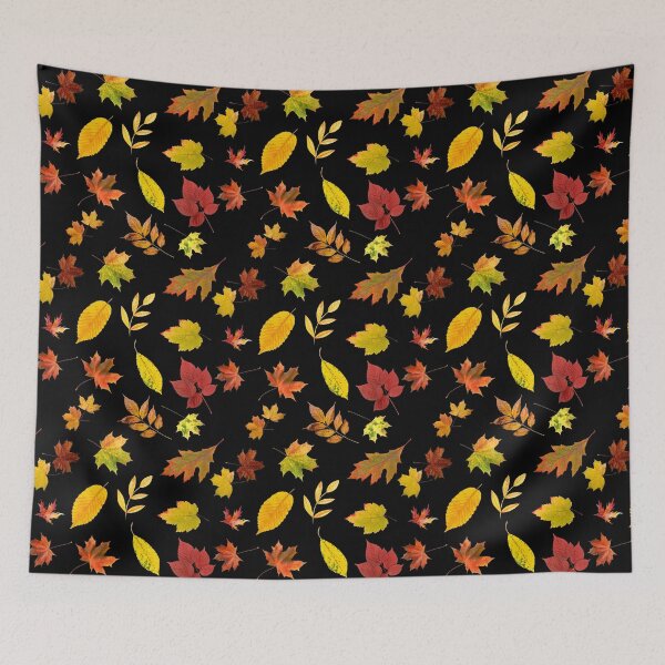 Item preview, Autumn Leaves Detail Pattern designed and sold by MyQueendom.