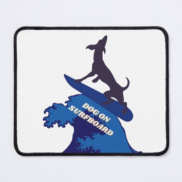 Item preview, DOG ON SURFBOARD designed and sold by LaBelleMaison.