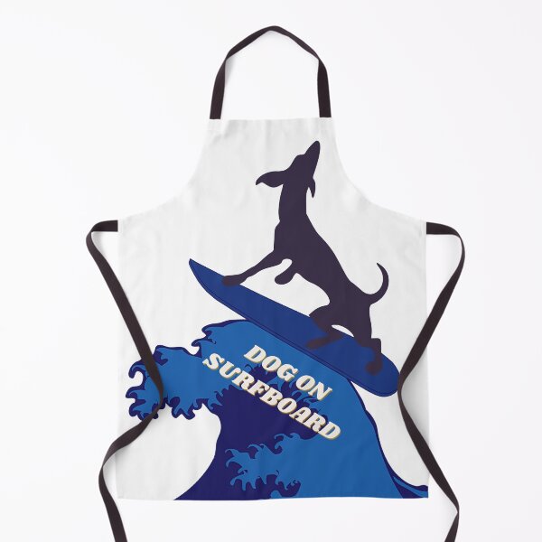 Item preview, DOG ON SURFBOARD designed and sold by LaBelleMaison.