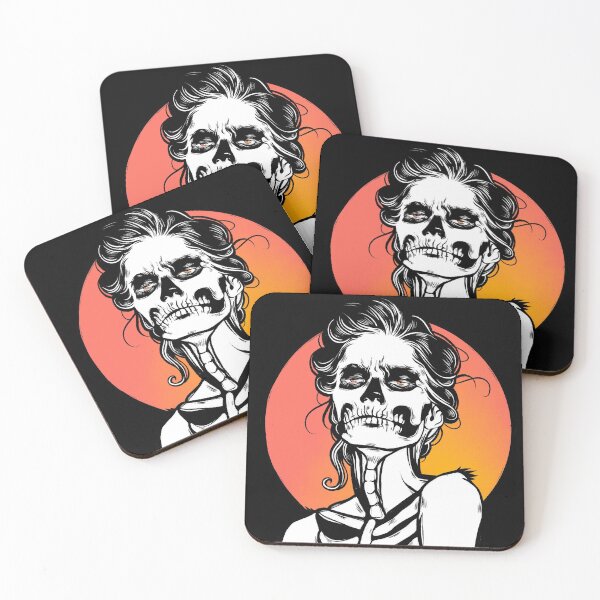 Item preview, Halloween Skull Girl designed and sold by Phedee.