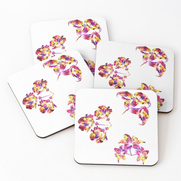 Item preview, Psychedelic Flowers On White designed and sold by Only1helen.