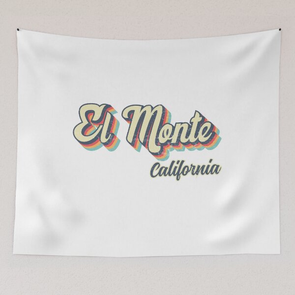 Item preview, El Monte city California Retro Vintage 70s rainbow designed and sold by Teelogic.