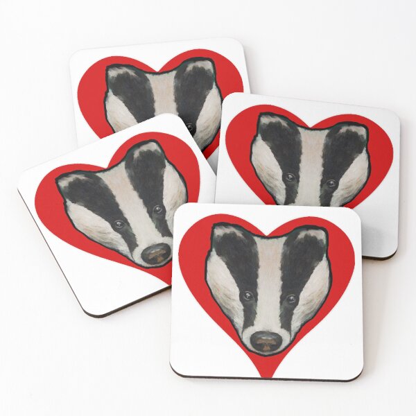 Item preview, Heart Badgers designed and sold by voomoo.
