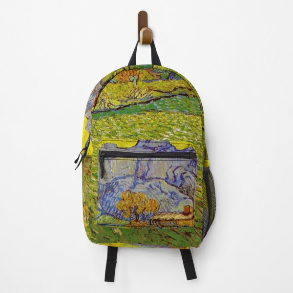Item preview, A Meadow in the Mountains , Le Mas de Saint-Paul (Remastered) , 1889 by Vincent Van Gogh designed and sold by Paintism.