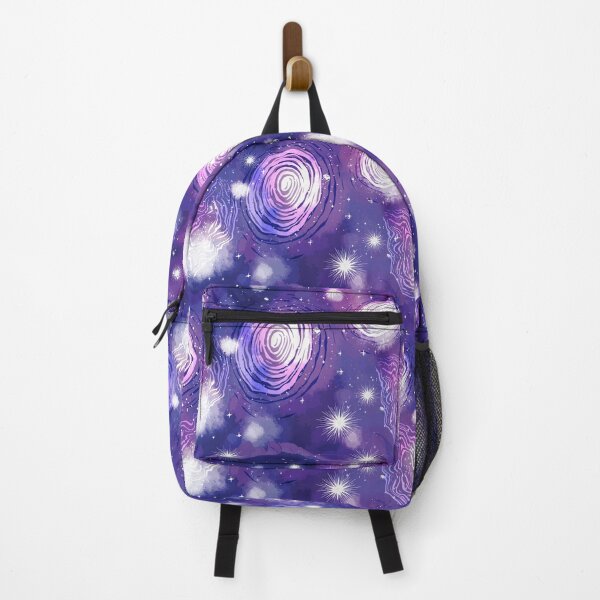 Item preview, galaxy space travel purple pattern designed and sold by hobbystore0-0.