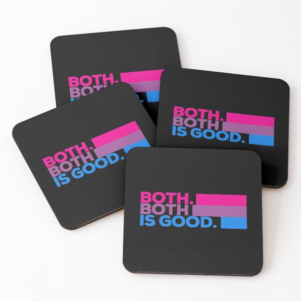 Item preview, Both. Both Is Good. Bisexual Pride designed and sold by Subtle Pride Shop.