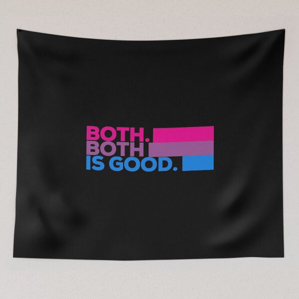 Item preview, Both. Both Is Good. Bisexual Pride designed and sold by Subtle Pride Shop.