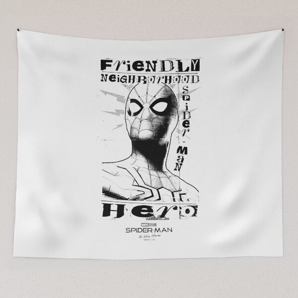 Item preview, No Way Home Friendly Hero Stencil designed and sold by welbiebrant.