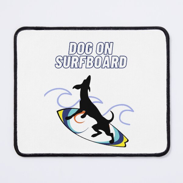 Item preview, DOG ON SURFBOARD designed and sold by LaBelleMaison.