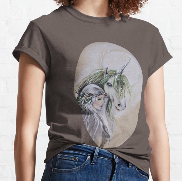 The Faery and The Unicorn Classic T-Shirt
