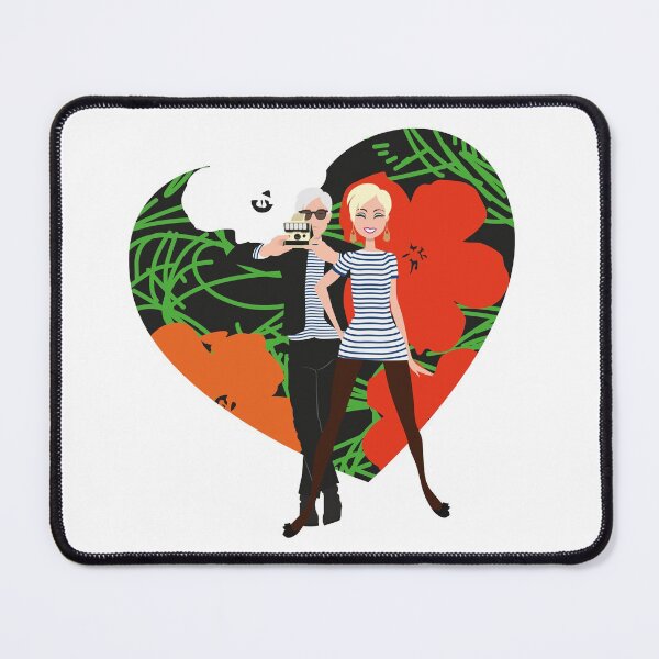 Item preview, Andy & Edie tribute 5 andy warhol edie sedgwick designed and sold by ladstudio.