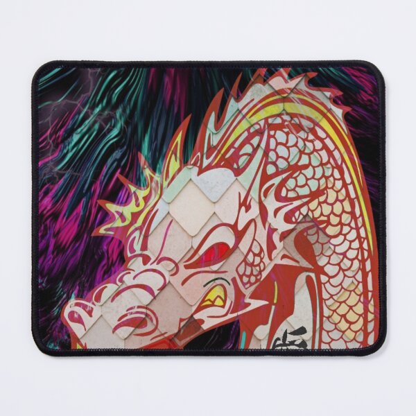Item preview, Dragon with abstract background designed and sold by Simi2020.
