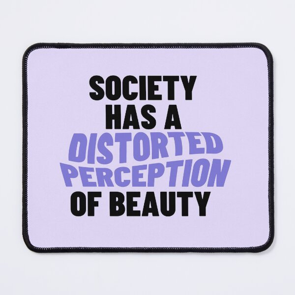 Item preview, Feminism sticker society has a distorted perception of beauty designed and sold by lucomini.