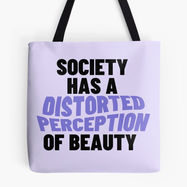 Item preview, Feminism sticker society has a distorted perception of beauty designed and sold by lucomini.