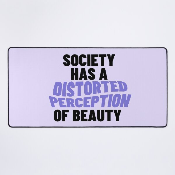 Item preview, Feminism sticker society has a distorted perception of beauty designed and sold by lucomini.