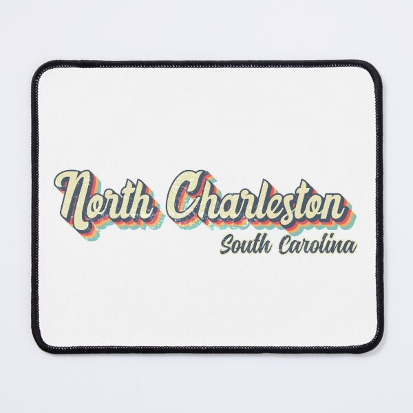 Item preview, North Charleston city South Carolina Retro Vintage 70s rainbow designed and sold by Teelogic.