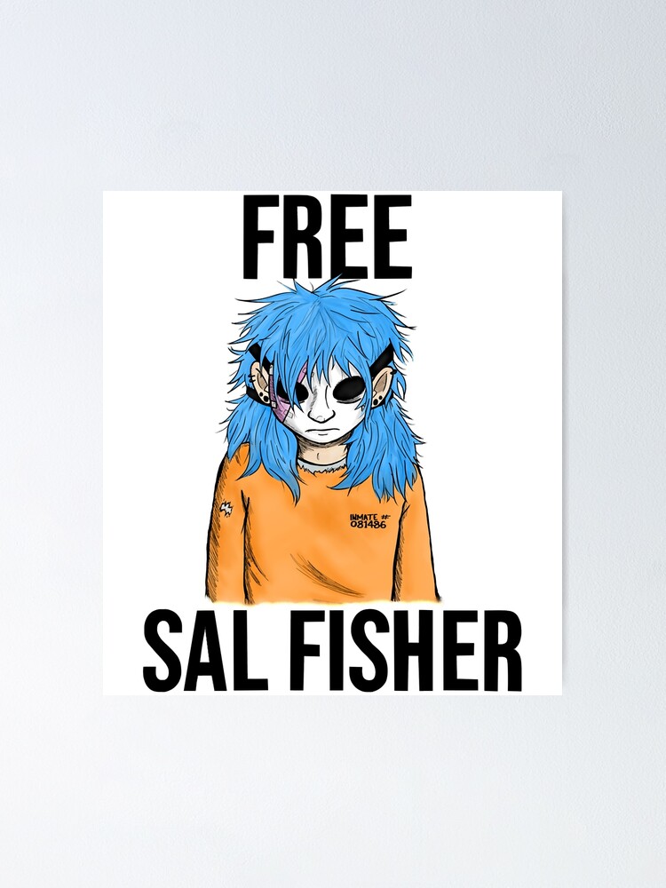 Sal Fisher Logo Poster By Pattonsteve Redbubble