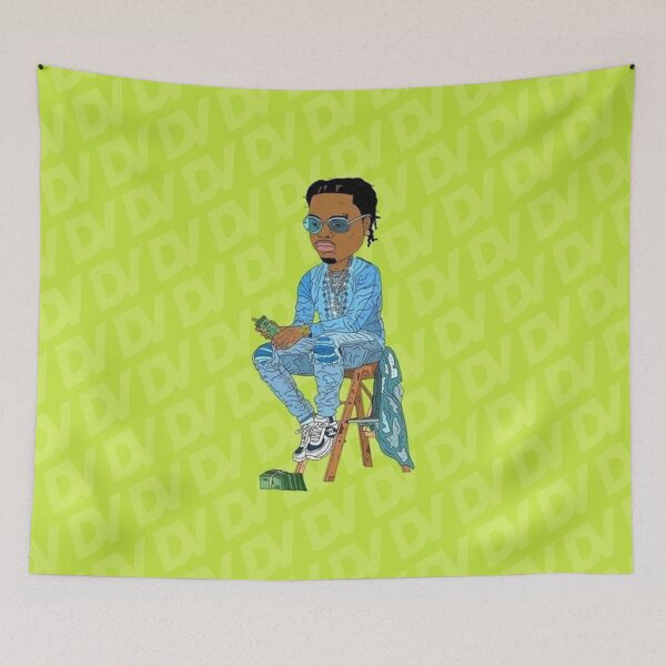Item preview, lil baby For Custom Kids Mask Tote Bag Pillow Shower Curtain Coaster Mug Case Phone Etc designed and sold by Yahmeneki.