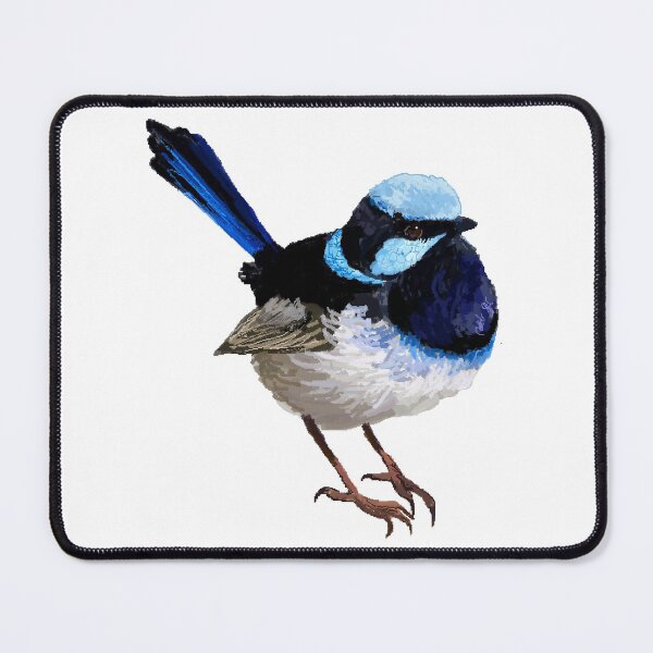 Item preview, Superb Fairy Wren - 'Little Blue Wren' designed and sold by labradorescence.