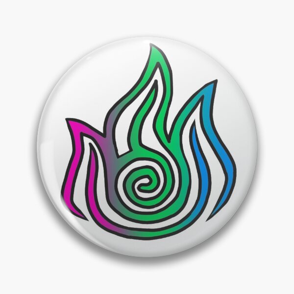 Item preview, Fire Nation Poly Pride  designed and sold by Fandom-Finesse.