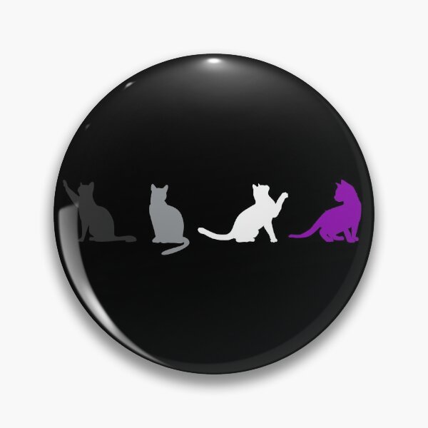 Item preview, Lesbian Ace Pride Cats. Asexual Pride designed and sold by Subtle Pride Shop.