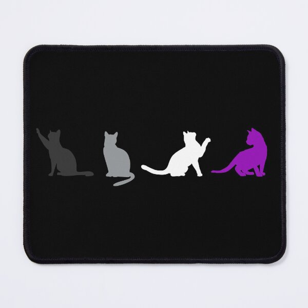 Item preview, Lesbian Ace Pride Cats. Asexual Pride designed and sold by Subtle Pride Shop.