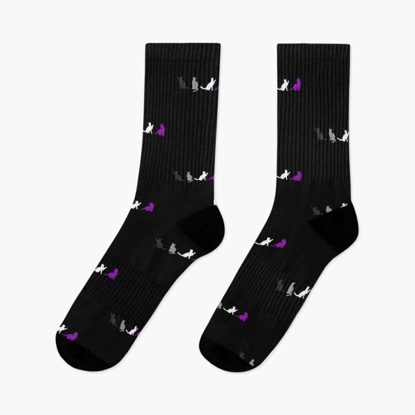 Item preview, Lesbian Ace Pride Cats. Asexual Pride designed and sold by Subtle Pride Shop.