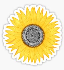 Mandala Sunflower Sticker