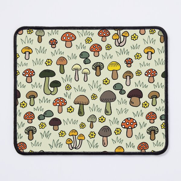 Item preview, Mushroom Forest - Beige designed and sold by cheekimori.