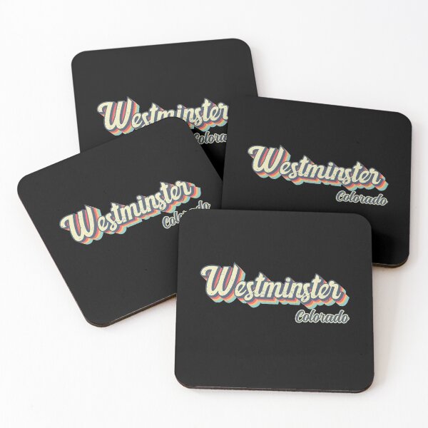 Item preview, Westminster city Colorado Retro Vintage 70s rainbow designed and sold by Teelogic.