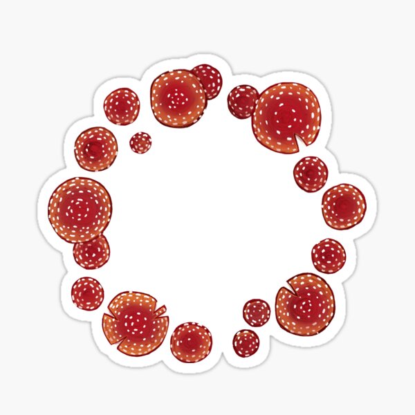 fairy ring Sticker