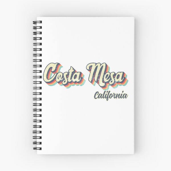 Item preview, Costa Mesa City California Retro Vintage 70s rainbow designed and sold by Teelogic.