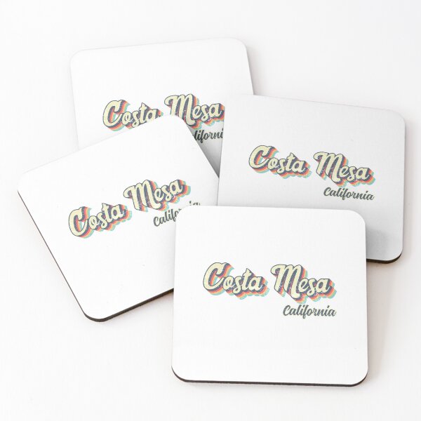 Item preview, Costa Mesa City California Retro Vintage 70s rainbow designed and sold by Teelogic.