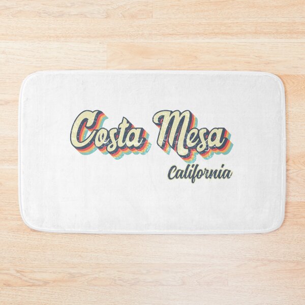 Item preview, Costa Mesa City California Retro Vintage 70s rainbow designed and sold by Teelogic.