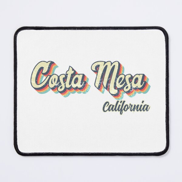 Item preview, Costa Mesa City California Retro Vintage 70s rainbow designed and sold by Teelogic.
