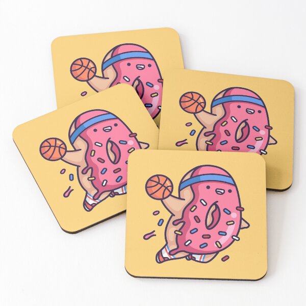 Artikelvorschau, Pink Dunkin Donut mit Streuseln entworfen und verkauft von ProudPotatoo.