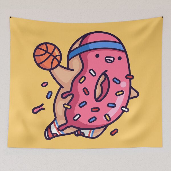 Artikelvorschau, Pink Dunkin Donut mit Streuseln entworfen und verkauft von ProudPotatoo.