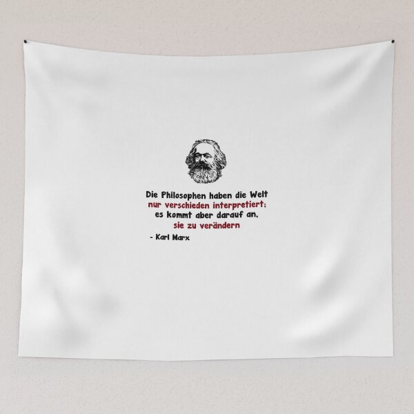 Item preview, Karl Marx strike philosophy saying designed and sold by Onorato Bellgardt.