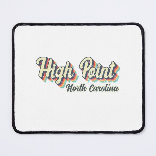 Item preview, High Point city North Carolina Retro Vintage 70s rainbow designed and sold by Teelogic.