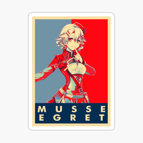 MUSSE EGRET Sticker