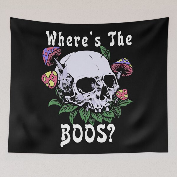 Item preview, Fungal Alien Skull Where's The Boos designed and sold by Olhado.