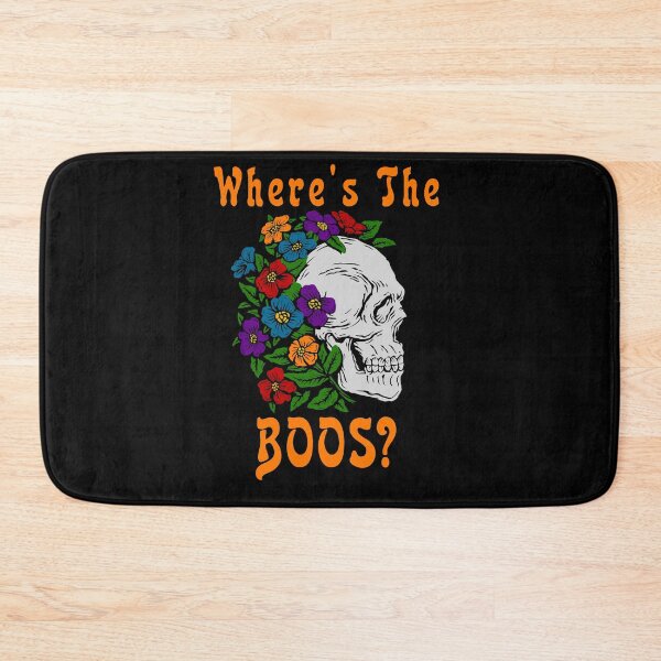 Item preview, Floral Skull Where's The Boos designed and sold by Olhado.