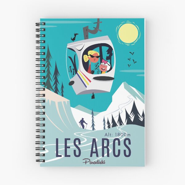 Item preview, Les Arcs poster designed and sold by GAGodel.
