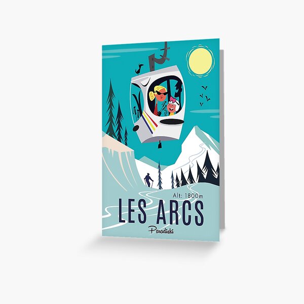 Item preview, Les Arcs poster designed and sold by GAGodel.
