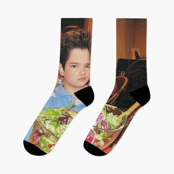 Item preview, freddie benson with a salad Poster designed and sold by antoniogrozz.