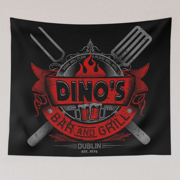 Item preview, Dinos Bar and Grill designed and sold by trev4000.