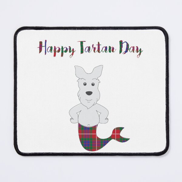 Item preview, Airedale Terrier puppy in Traditional Tartan Costume  National Tartan Day designed and sold by thewishdesigns.