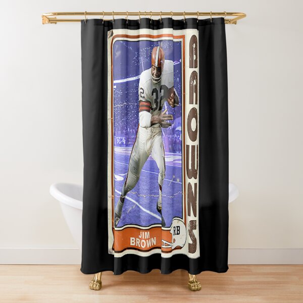 Cleveland brown Shower Curtain for Sale by TomDes