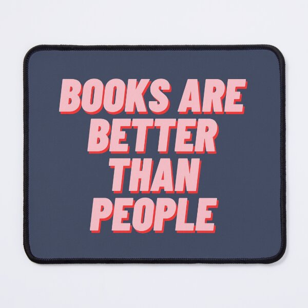 Item preview, Books Are Better Than People designed and sold by polishalpaca.