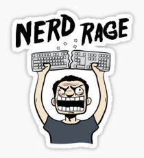 Nerd Rage Sticker